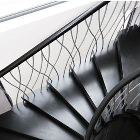 Balustades and Staircases: spiral staircases 